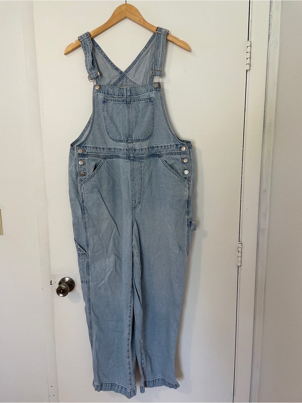 Madewell oversized carpenter overalls